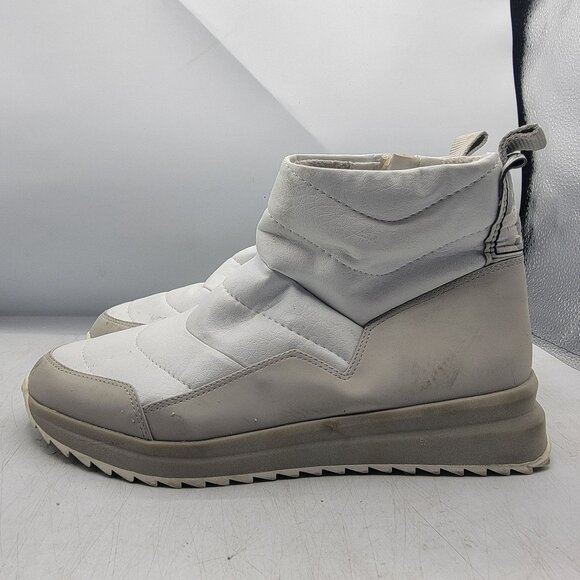 Franco Sarto Alps Womens 9 M White Boots Water Resistant Winter Casual Outdoors - Picture 12 of 13